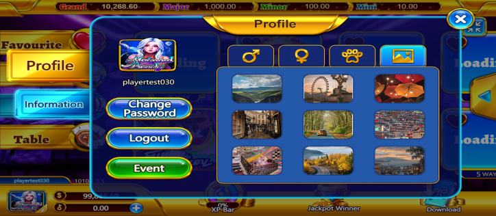 Vrealslots game list